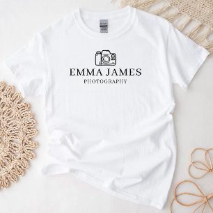 Aangepaste fotograaf gepersonaliseerde fotografie  t-shirt