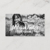 Aangepaste fotografie Foto Visitekaartje (Voorkant)