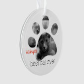 Aangepaste fotografie ornament (voorkant)