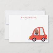 Aangepaste fotokaarten bedankkaart (Voorkant)