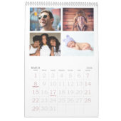 Aangepaste fotokalender | 4 afbeelding maand per j kalender (Mar 2026)