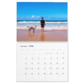 Aangepaste fotokalender Gift uw foto's en tekst Kalender (Jan 2026)