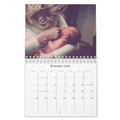 Aangepaste fotokalender kalender (Feb 2026)