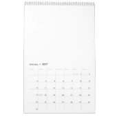 Aangepaste fotokalender op maat kalender (Jan 2027)