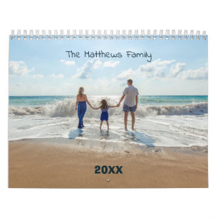 Aangepaste fotokalender   Redactionele tekst Kalender