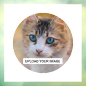 Aangepaste fotokattenhuiswinkel raamsticker (Vel 3)