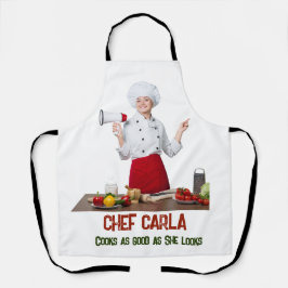 Aangepaste fotokok schort