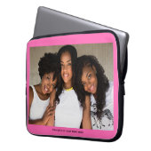 Aangepaste fotolaptophoes laptop sleeve (Voorkant Links)