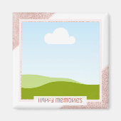 aangepaste fotomagneet magneet (Voorkant)