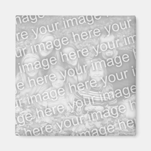 Aangepaste fotomagneet met afbeelding afbeelding magneet (Voorkant)