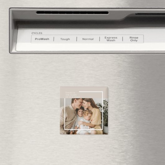 Aangepaste fotomagneet met gepersonaliseerd berich magneet (Insitu (Vaatwasser))