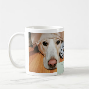 Aangepaste fotomok voor huisdierenliefhebbers. Upl Koffiemok