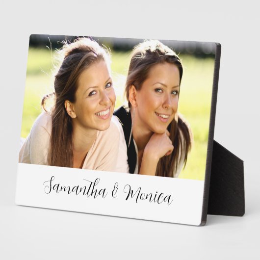 Aangepaste fotonaam fotoplaat (Zijkant)