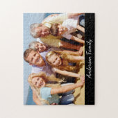 Aangepaste fotonaam legpuzzel (Verticaal)