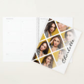 Aangepaste fotonaam Mode Stijl Modern Minimale Planner (Display)