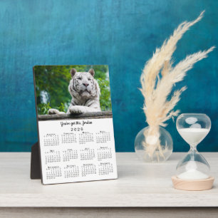 Aangepaste Fotonaam Motivatie 2026 Kalender Fotoplaat