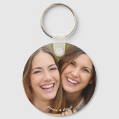 Aangepaste fotonaam sleutelhanger (Voorkant)