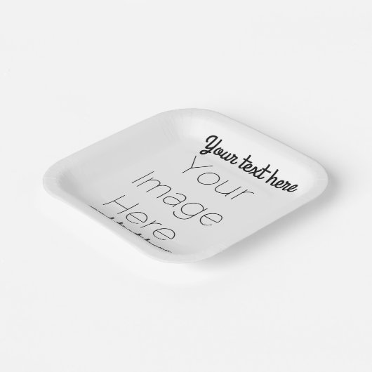 Aangepaste fotopapier bord creëer Uw eigen partij (Gebogen)