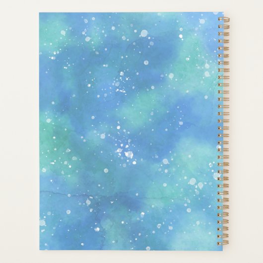 Aangepaste fotoplanner planner (Achterkant)