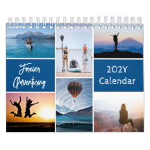 Aangepaste fotoreis wandkalender
