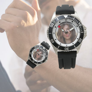 Aangepaste foto's bekijken Mannen of Weemens veel Horloge