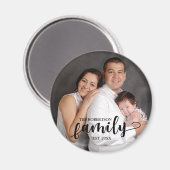 Aangepaste foto's en tekstmagneet magneet (Voorkant / Achterkant)