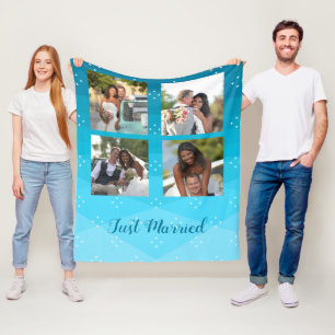 Aangepaste foto's fleece deken