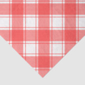 Aangepaste foto's in landstaal, rood en wit tissuepapier (Detail)