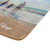 Aangepaste foto's Knipperen uw foto's en tekst Snijplank (Hoek)