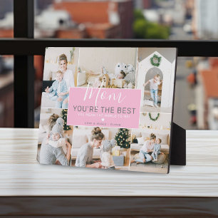 Aangepaste foto's mam Je bent de beste   Gepersona Fotoplaat