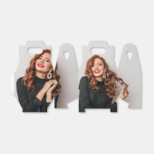 Aangepaste Foto's Party Selfie Afbeelding Fotograf Bedankdoosjes (Uitgevouwen)