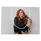 Aangepaste Foto's Party Selfie Afbeelding Fotograf Groot Cadeauzakje (Achterkant)