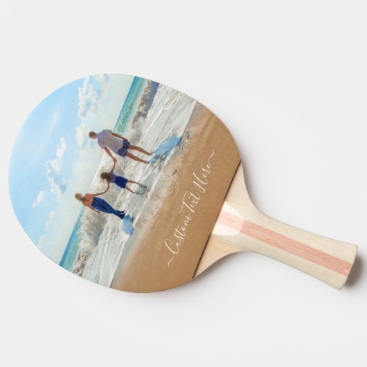Aangepaste foto's pingelen pongpeddel Uw eigen ont Tafeltennisbatje (Zijkant)