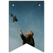 Aangepaste foto's RoseGold Pink 2023 Afstudeerder Vlaggetjes (Tweede vlag)