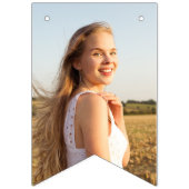 Aangepaste foto's RoseGold Pink 2023 Afstudeerder Vlaggetjes (Derde vlag)