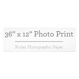 Aangepaste foto's van 36 x 12 foto afdruk