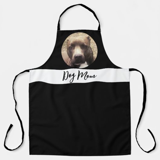 Aangepaste foto's van Dog Kitchen Schort (Voorkant)