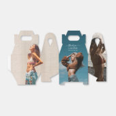 Aangepaste Foto's Verjaardagsfeest Selfie Afbeeldi Bedankdoosjes (Uitgevouwen)