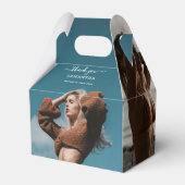 Aangepaste Foto's Verjaardagsfeest Selfie Afbeeldi Bedankdoosjes (Voorkant Zijde)