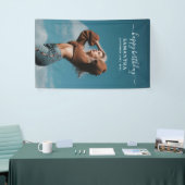 Aangepaste Foto's Verjaardagsfeest Selfie Afbeeldi Spandoek (Beurs)