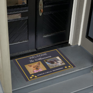 Aangepaste foto's Welkomstwoord Deurmat