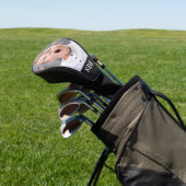 Aangepaste fotoserie Aangepaste 3-Letter-Monogram Golfheadcover (Insitu)