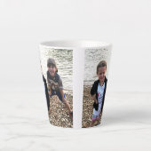 Aangepaste fotoserie Kinder Latte Mok (Voorkant)