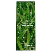 Aangepaste fotoservice Hartelijk dank! Wijn Cadeautas (Achterkant)