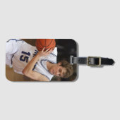 Aangepaste fotosport bagagelabel (Voorkant (horizontaal))