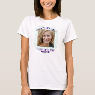 Aangepaste fototekst Creëer Uw eigen 40e verjaa T-shirt
