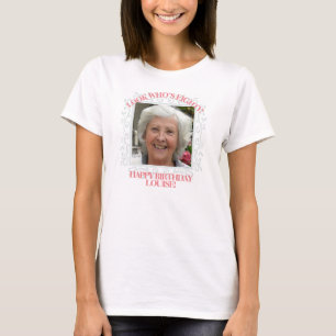 Aangepaste fototekst Creëer uw eigen 80e verjaa T-shirt