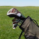 Aangepaste fototekst Creëer Uw eigen gepersonalise Golfheadcover (Insitu)