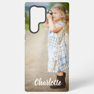 Aangepaste fototekst Gepersonaliseerd Samsung Galaxy Hoesje