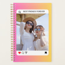 Aangepaste Fototekst Instagram Modern Roze